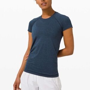 Swiftly Tech Short Sleeve 2.0 Ink Blue/True Navy